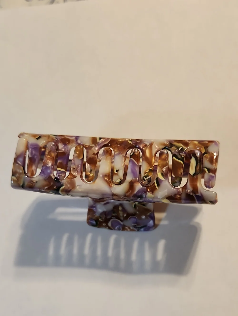 NWOT Acetate Hair Clip 4 inches
